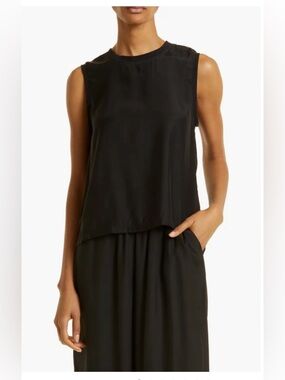 ATM Anthony Thomas Melillo Silk Muscle Top , M